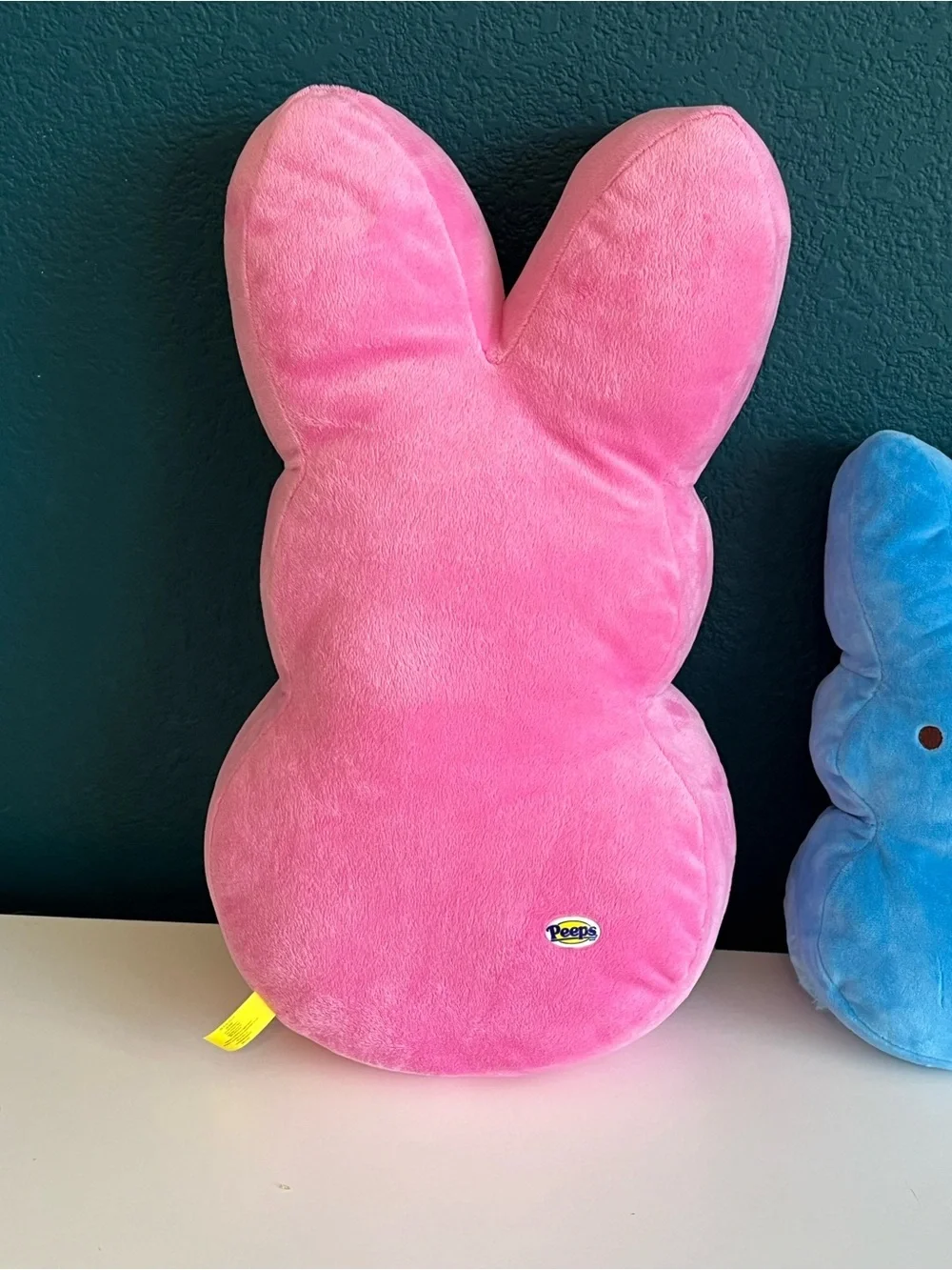 Peeps Pink Large 16” Just Born Easter Bunny Plush Toy Lego 30690